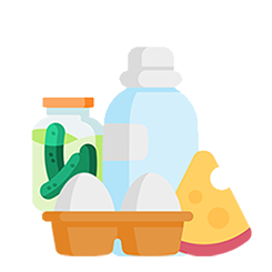 Dairy, Eggs & Pickles